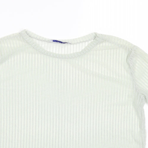 Zara Womens Green   Basic T-Shirt Size S