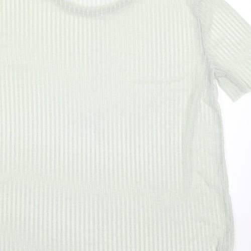 Zara Womens Green   Basic T-Shirt Size S