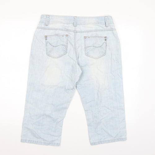 dp Denim Womens Blue  Denim  Shorts Size 14