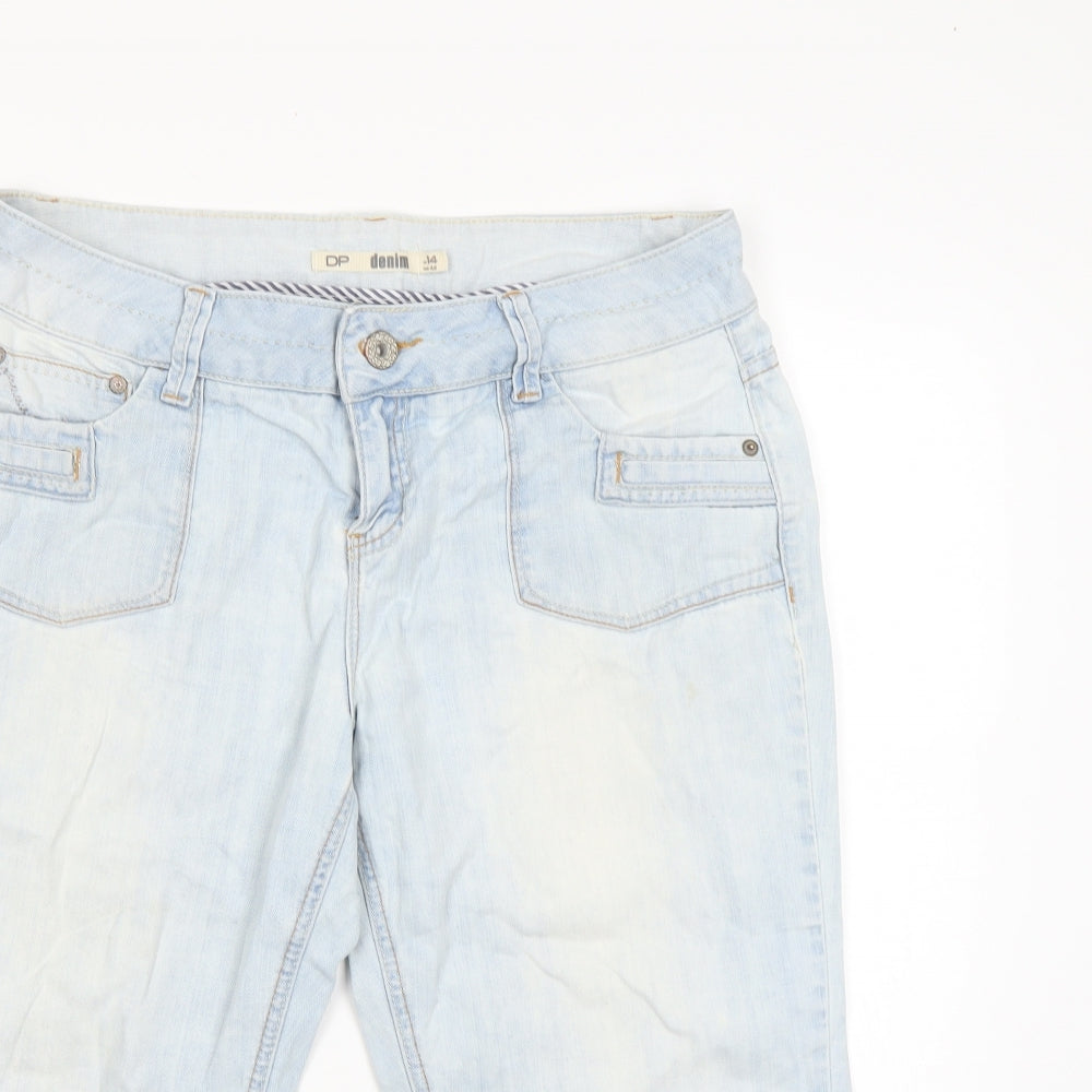 dp Denim Womens Blue  Denim  Shorts Size 14