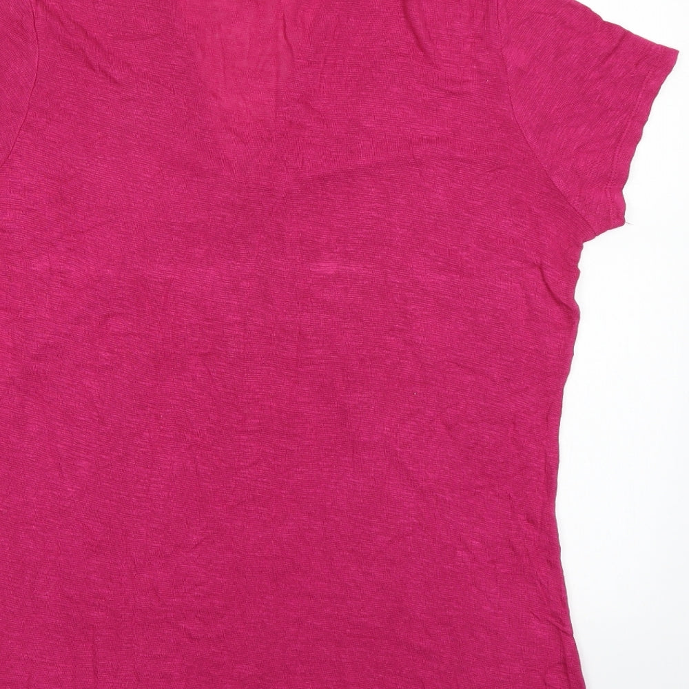 TU Womens Pink   Wrap Jumper Size 18