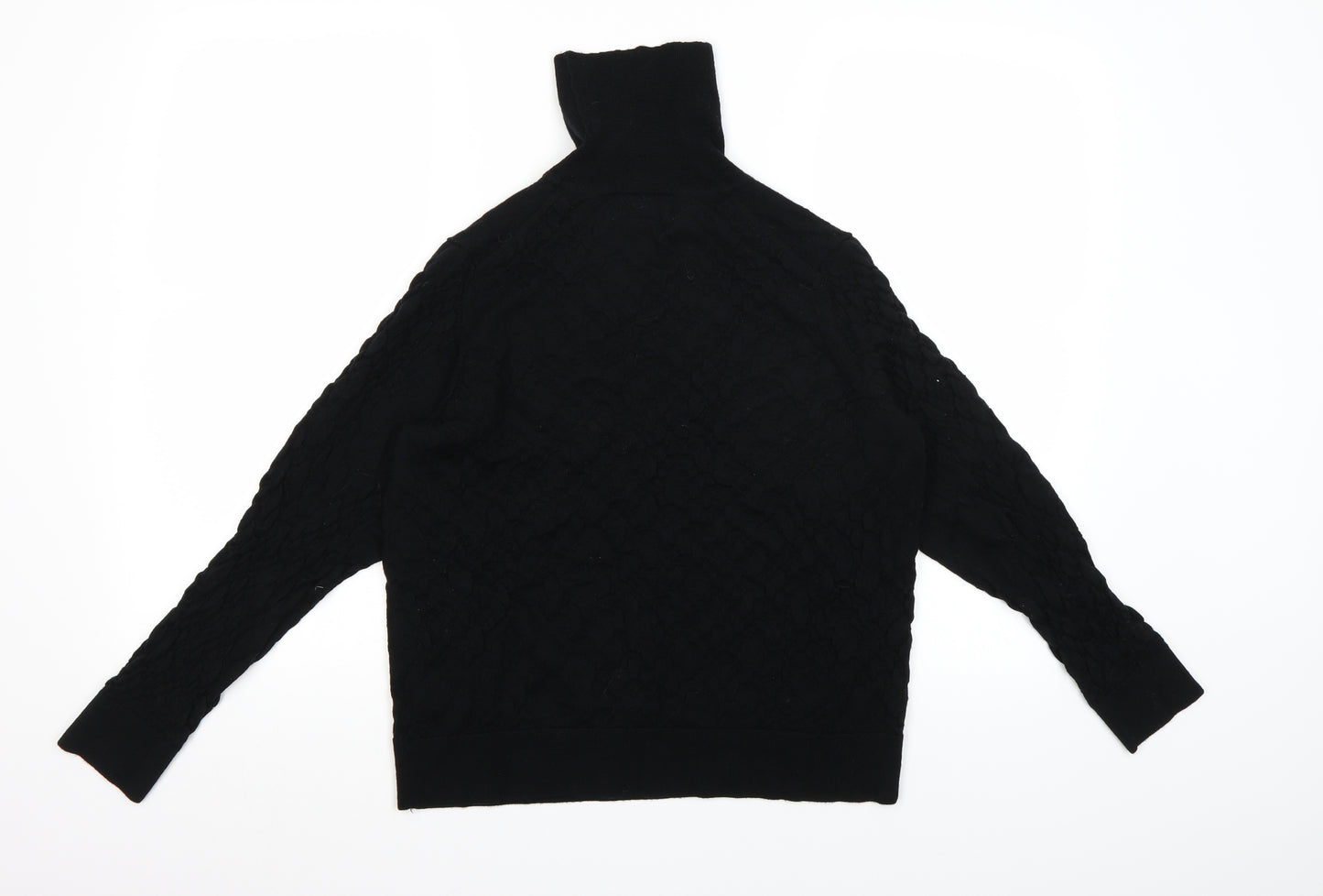 Marks and Spencer Womens Black  Knit Pullover Jumper Size 16