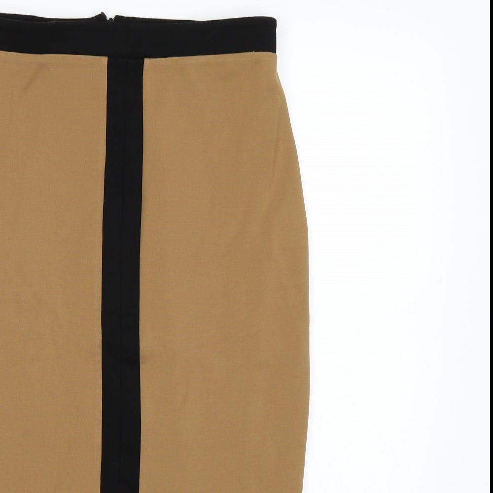 River Island Womens Brown   A-Line Skirt Size 10