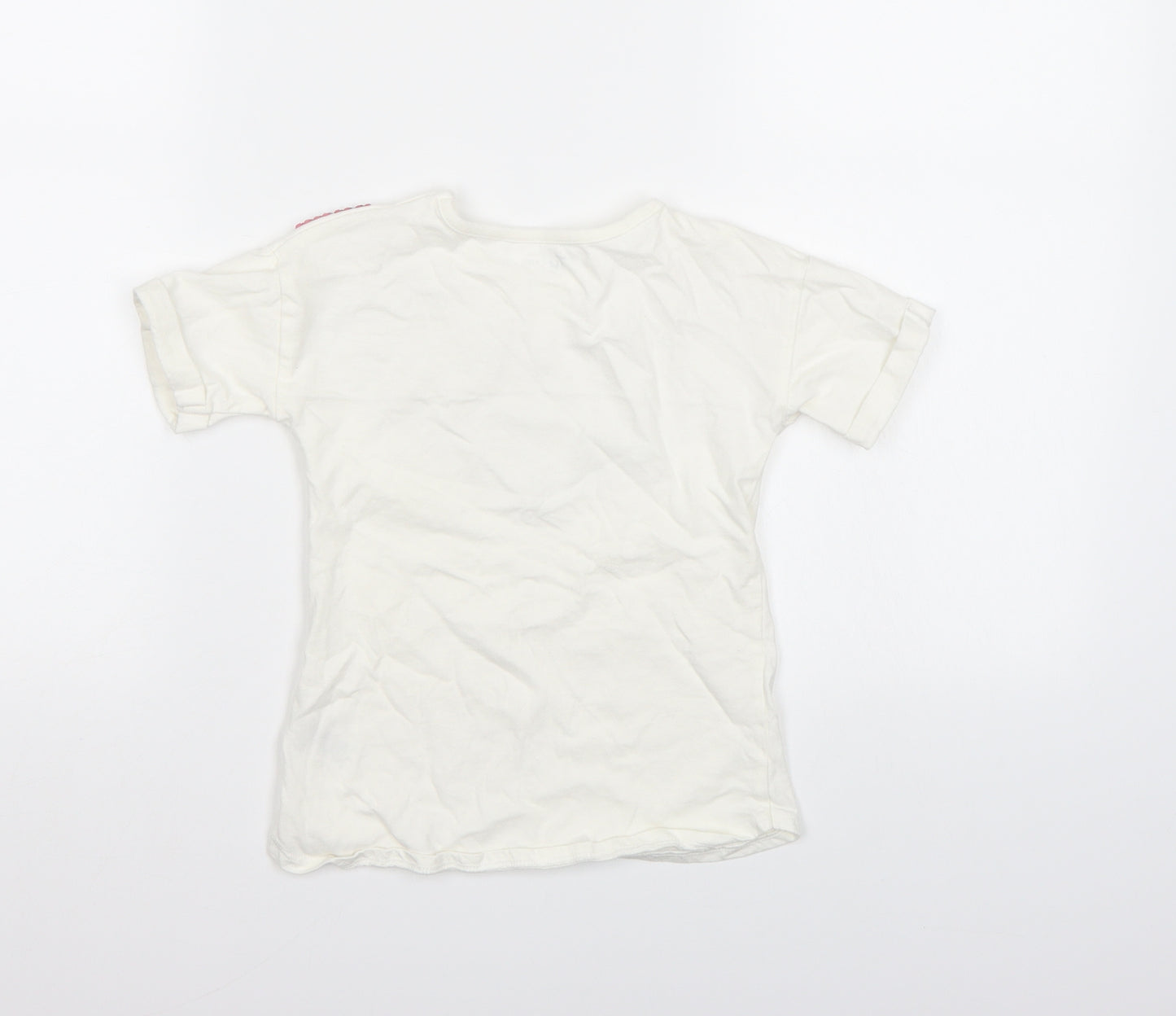 TU Girls White   Basic T-Shirt Size 3 Years