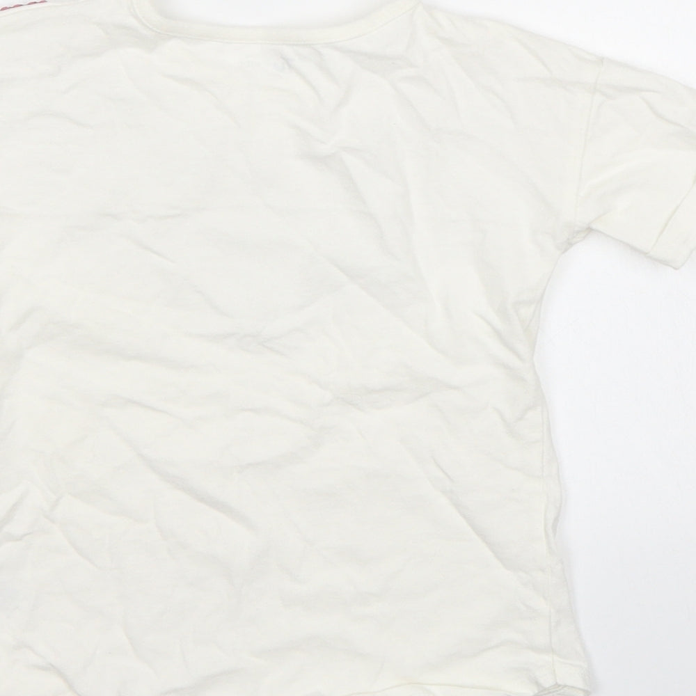 TU Girls White   Basic T-Shirt Size 3 Years