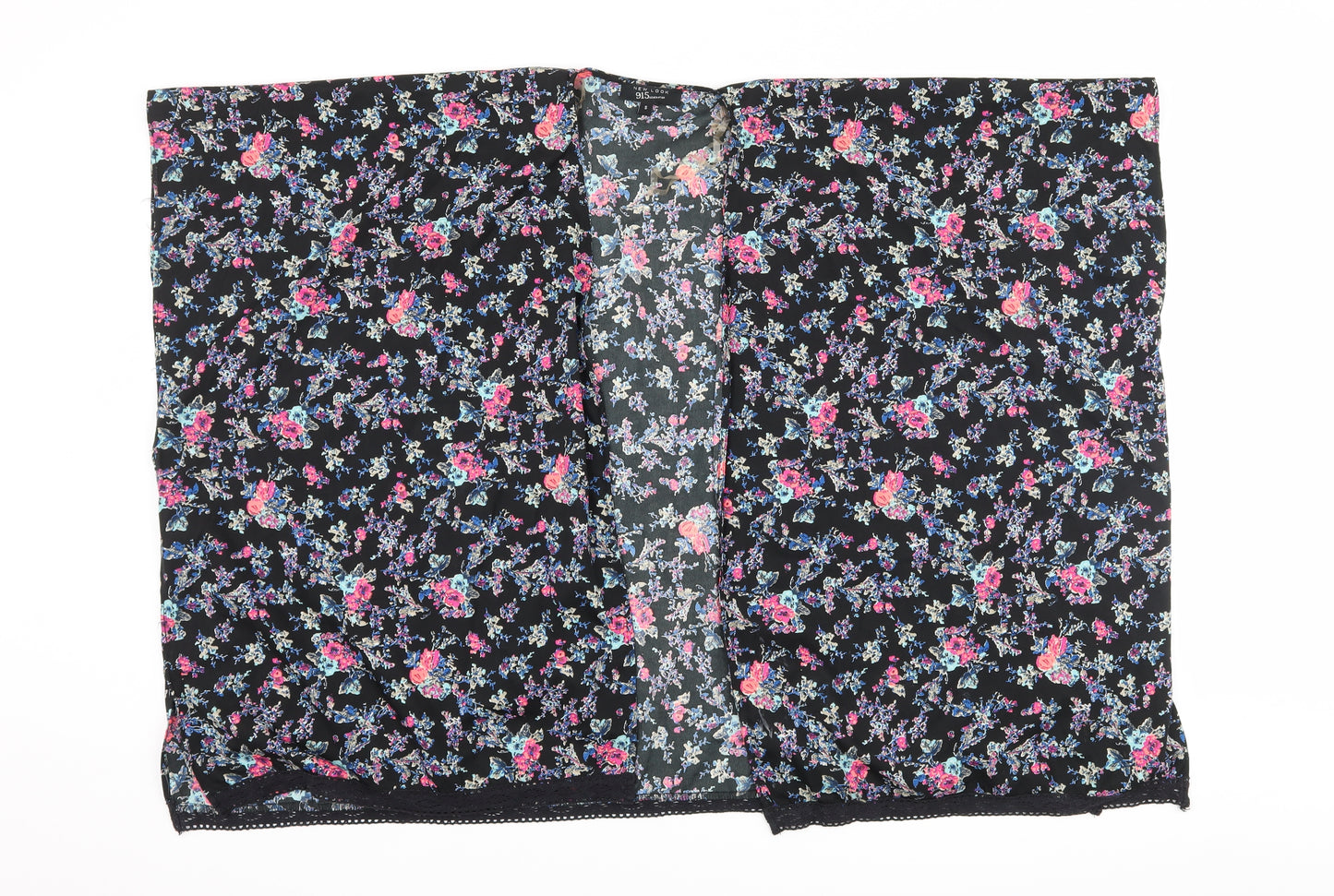 New Look Girls Black Floral  Jacket  Size S