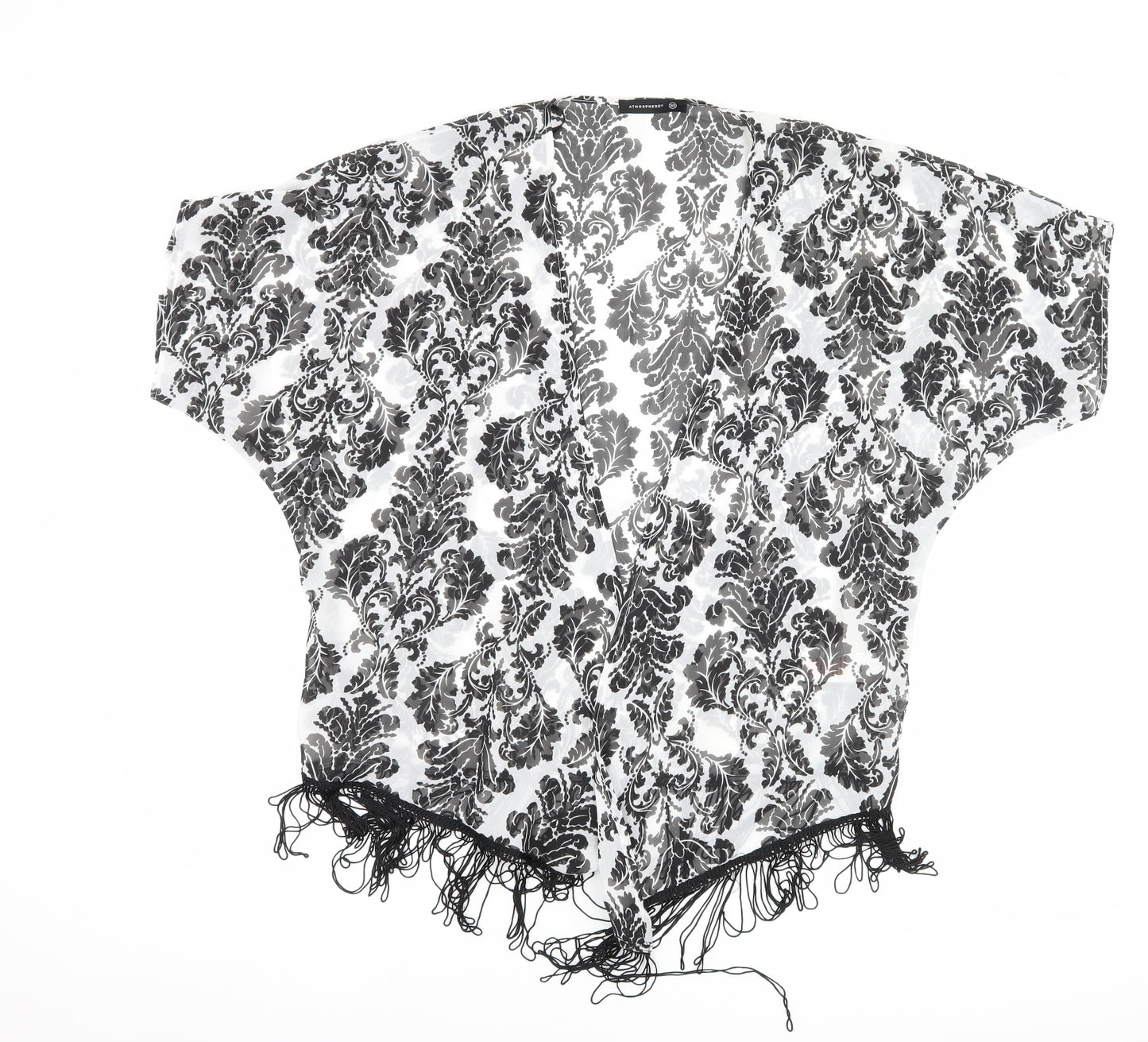 Atmosphere Womens Black Floral  Jacket  Size XS
