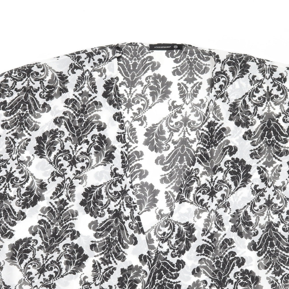 Atmosphere Womens Black Floral  Jacket  Size XS