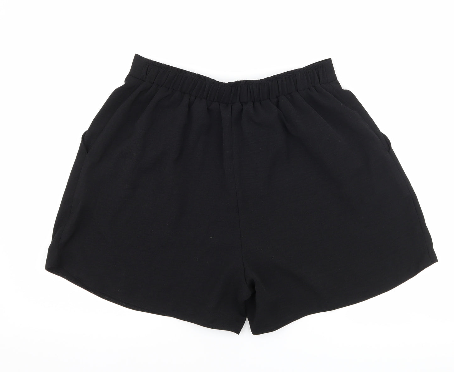 George Womens Black   Paperbag Shorts Size 12