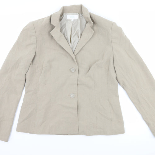 Marks and Spencer Womens Brown   Jacket Suit Jacket Size 14