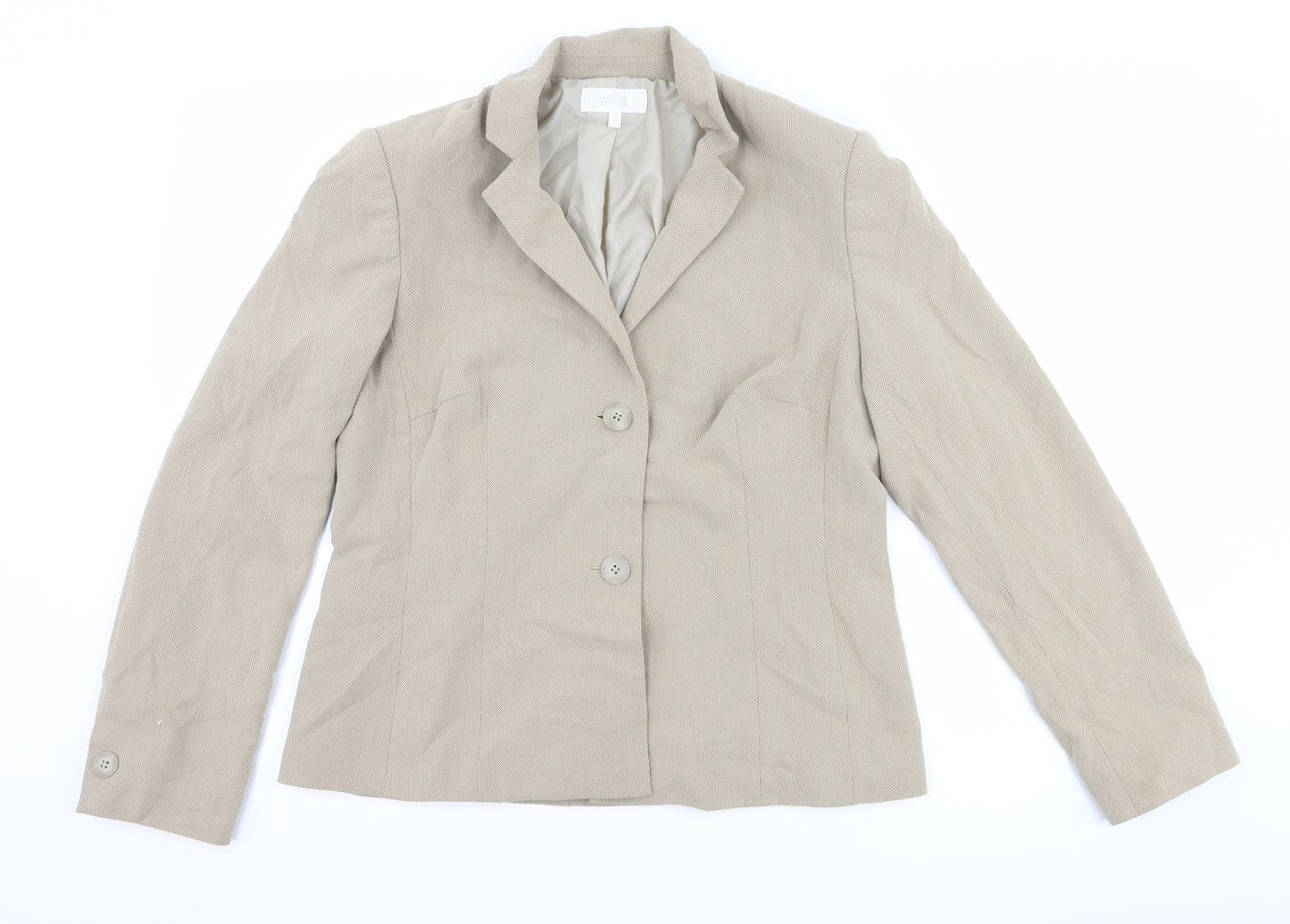Marks and Spencer Womens Brown   Jacket Suit Jacket Size 14