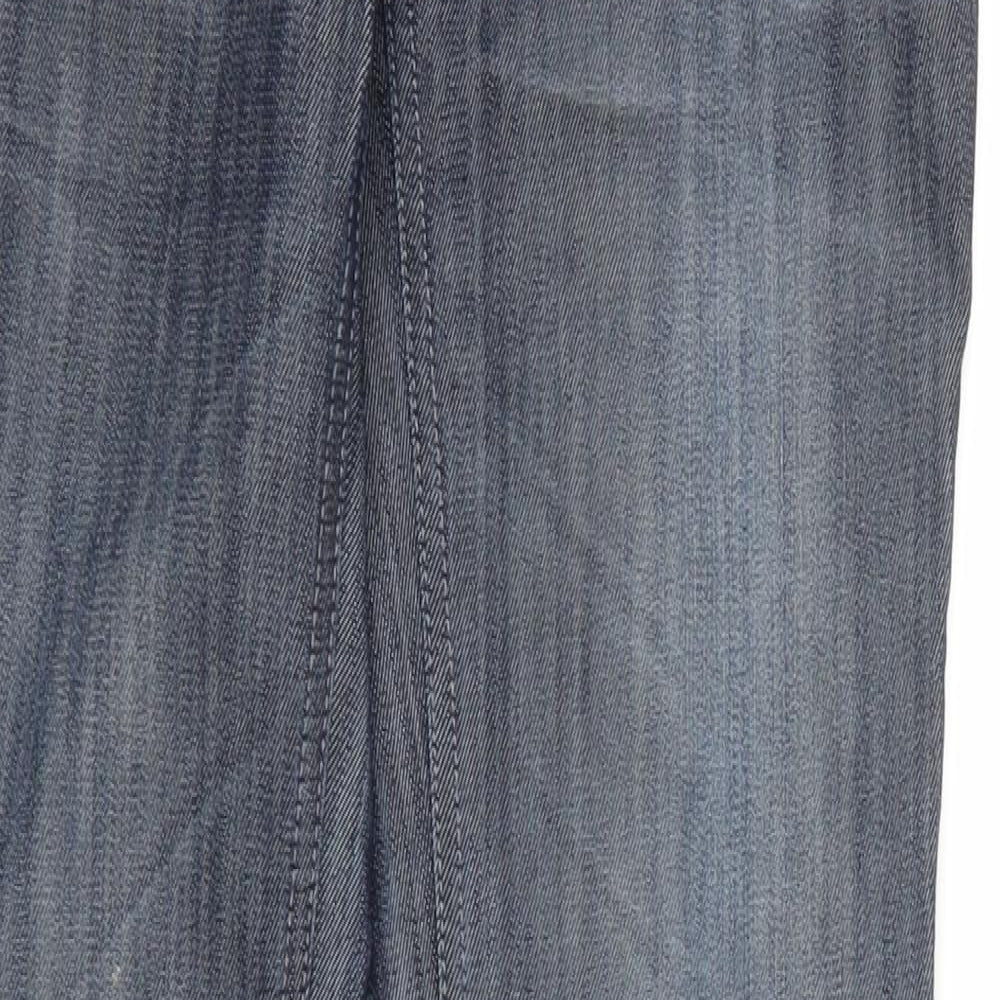 NEXT Womens Blue  Denim Straight Jeans Size 8 L32 in