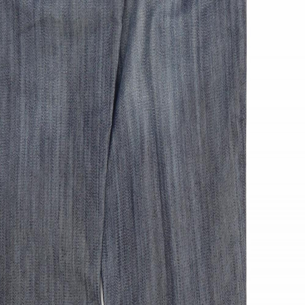 NEXT Womens Blue  Denim Straight Jeans Size 8 L32 in