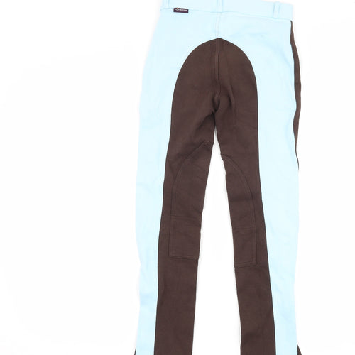 DECATHLON Girls Brown   Jegging Trousers Size 11-12 Years - Jodhpurs