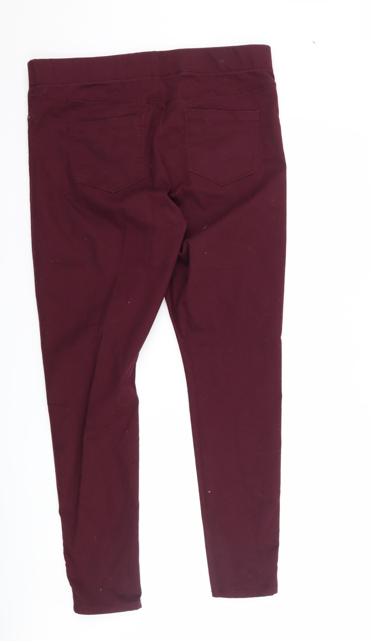 Matalan Womens Purple  Denim Jegging Jeans Size 16 L32 in