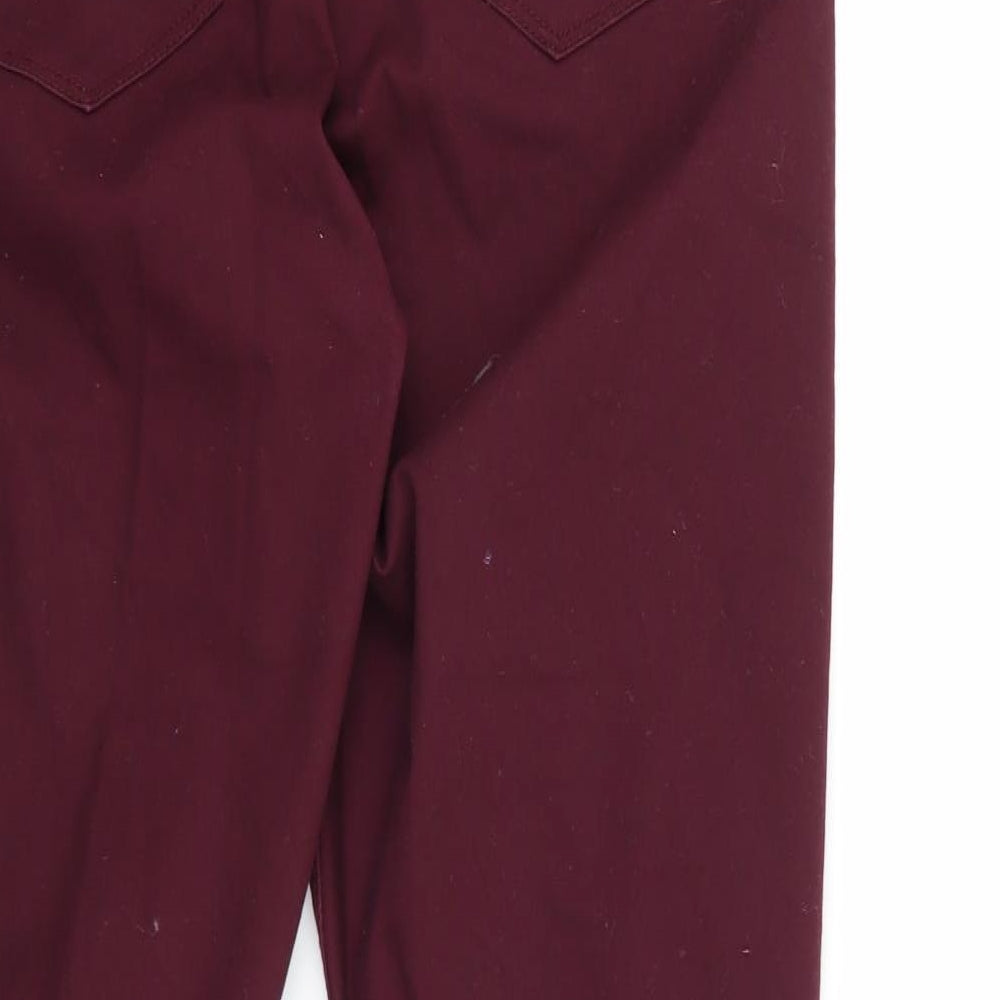 Matalan Womens Purple  Denim Jegging Jeans Size 16 L32 in