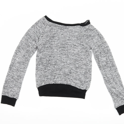 Select Womens Grey   Pullover Jumper Size S