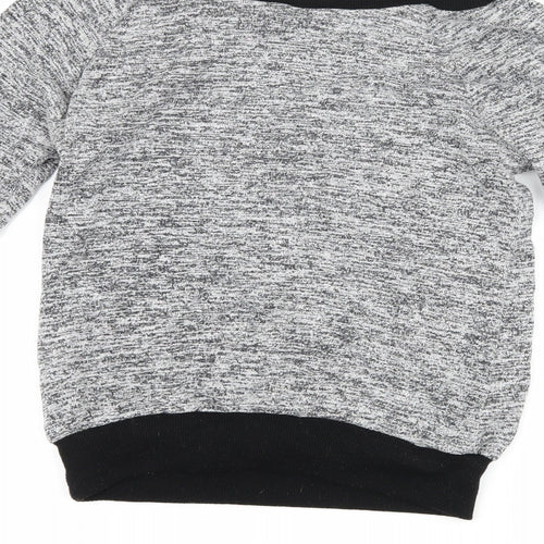 Select Womens Grey   Pullover Jumper Size S