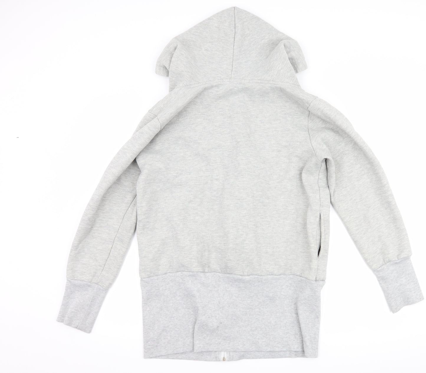 Miusol Womens Grey   Full Zip Hoodie Size 3XL