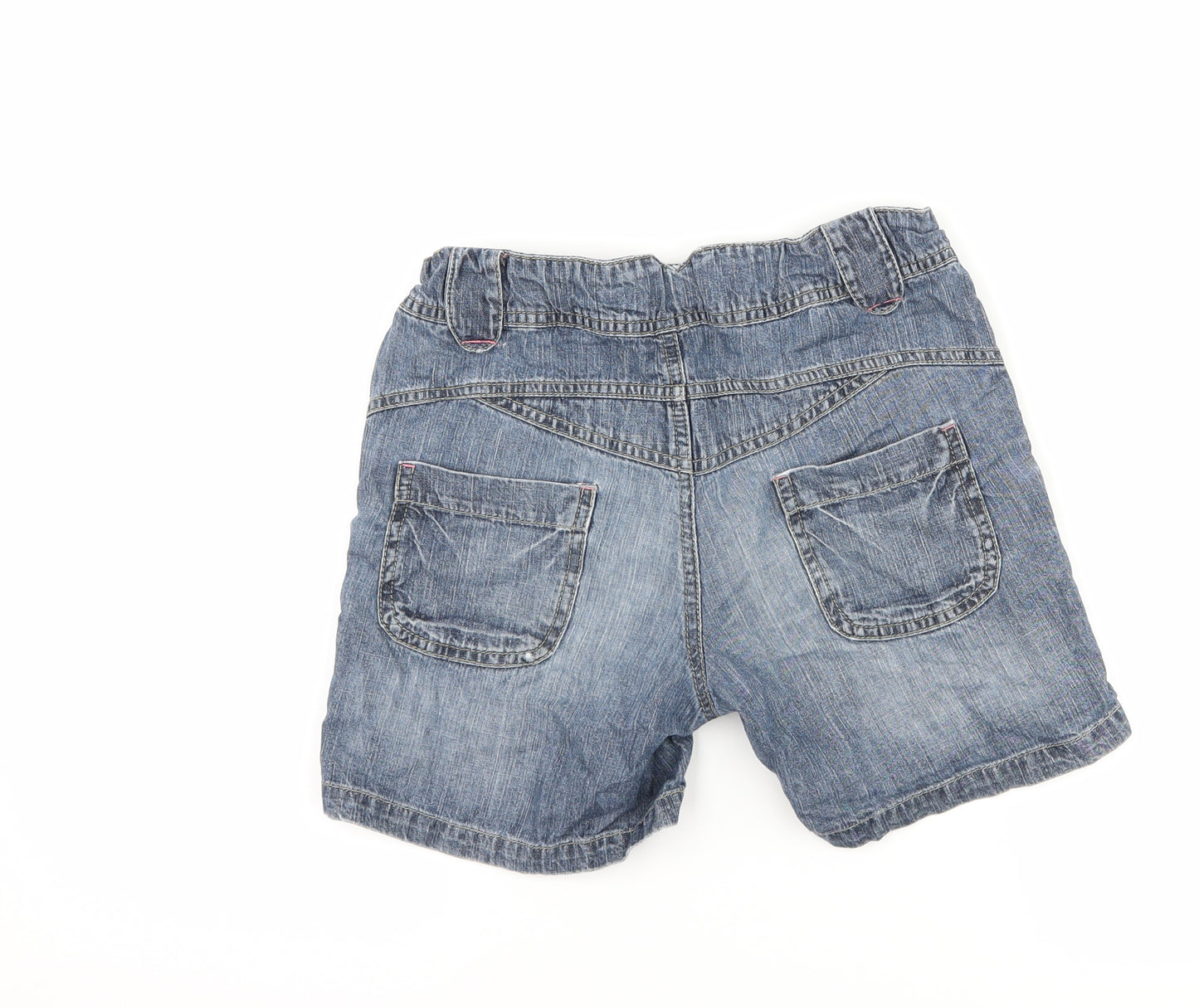 evie Girls Blue  Denim Bermuda Shorts Size 8-9 Years