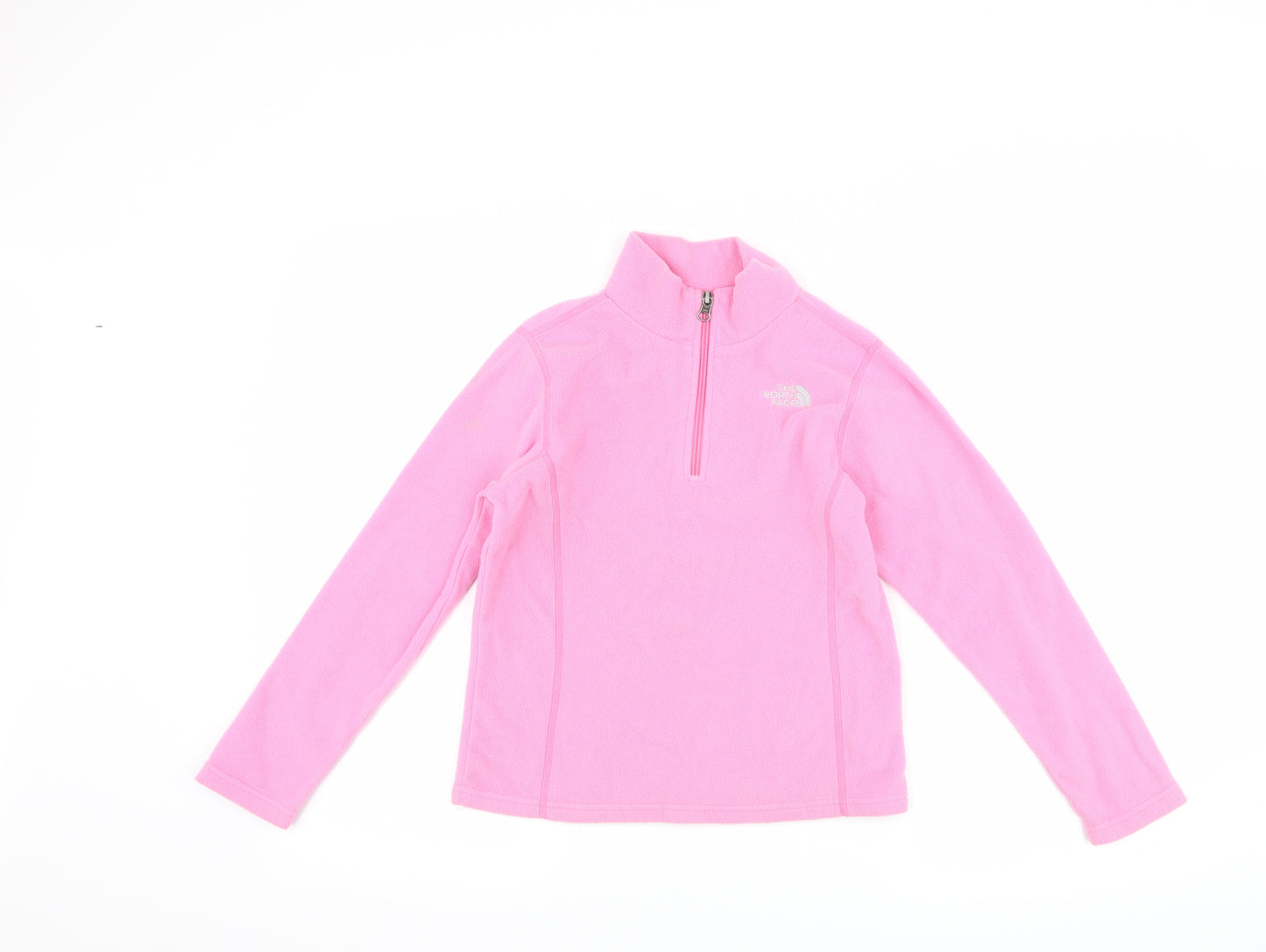 The North Face Girls Pink  Fleece Jacket  Size 10-11 Years