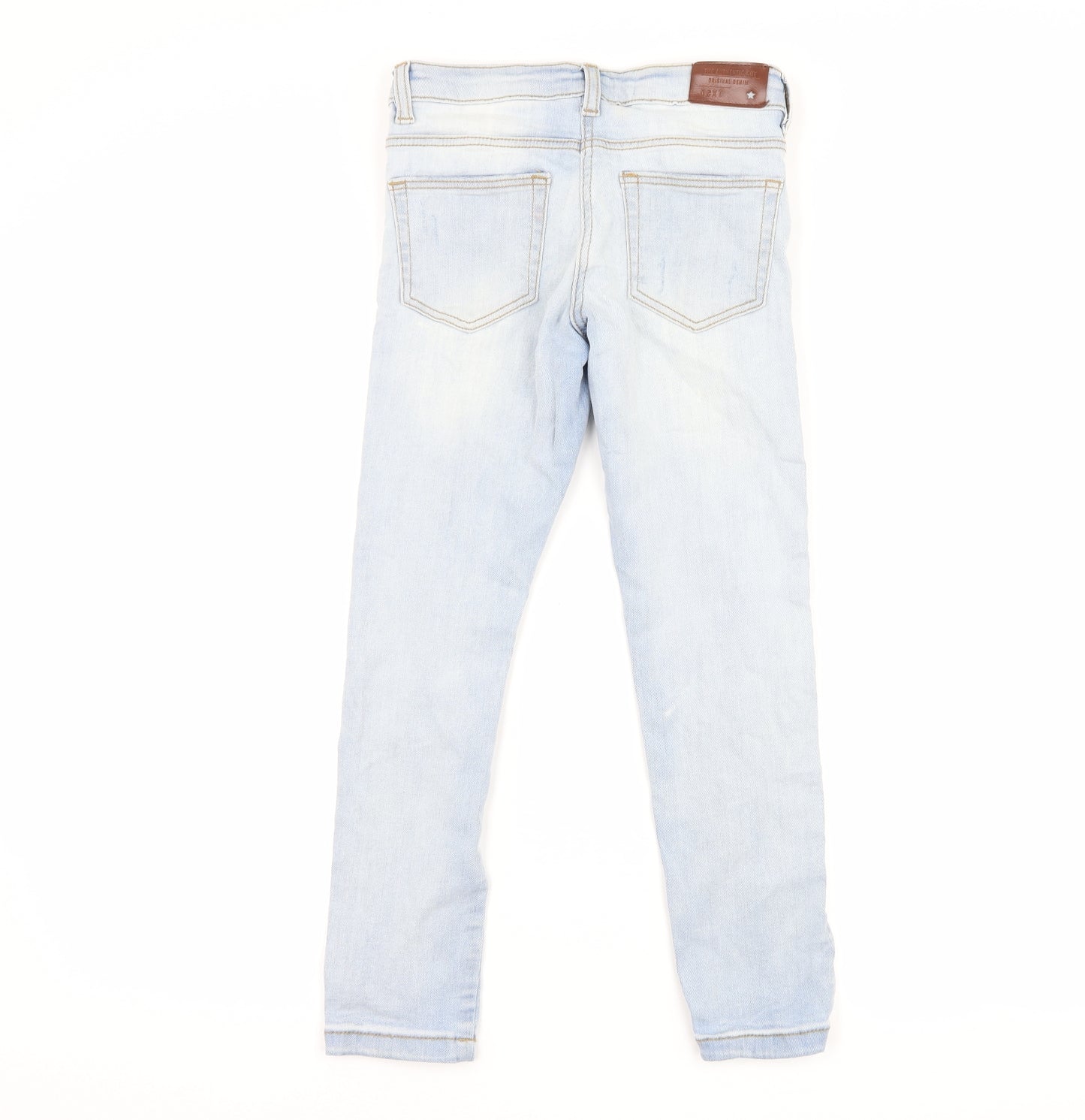 NEXT Girls Blue  Denim Straight Jeans Size 9 Years