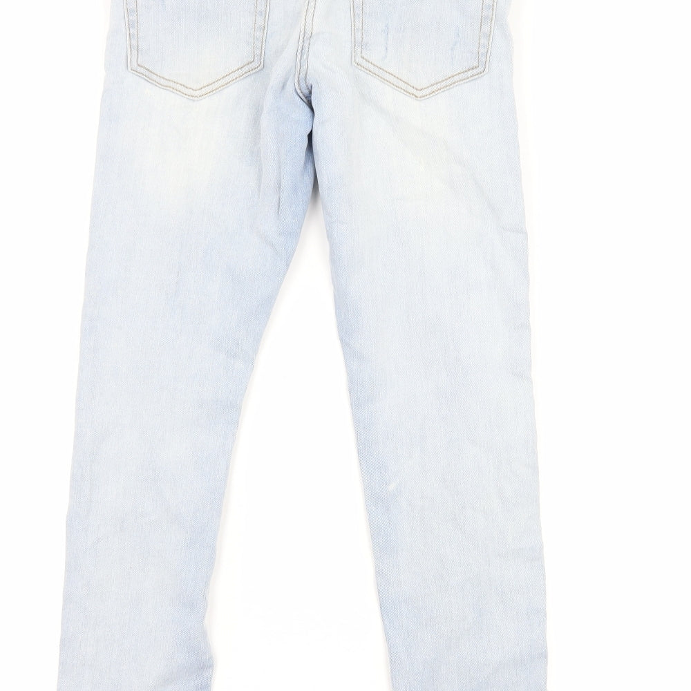 NEXT Girls Blue  Denim Straight Jeans Size 9 Years