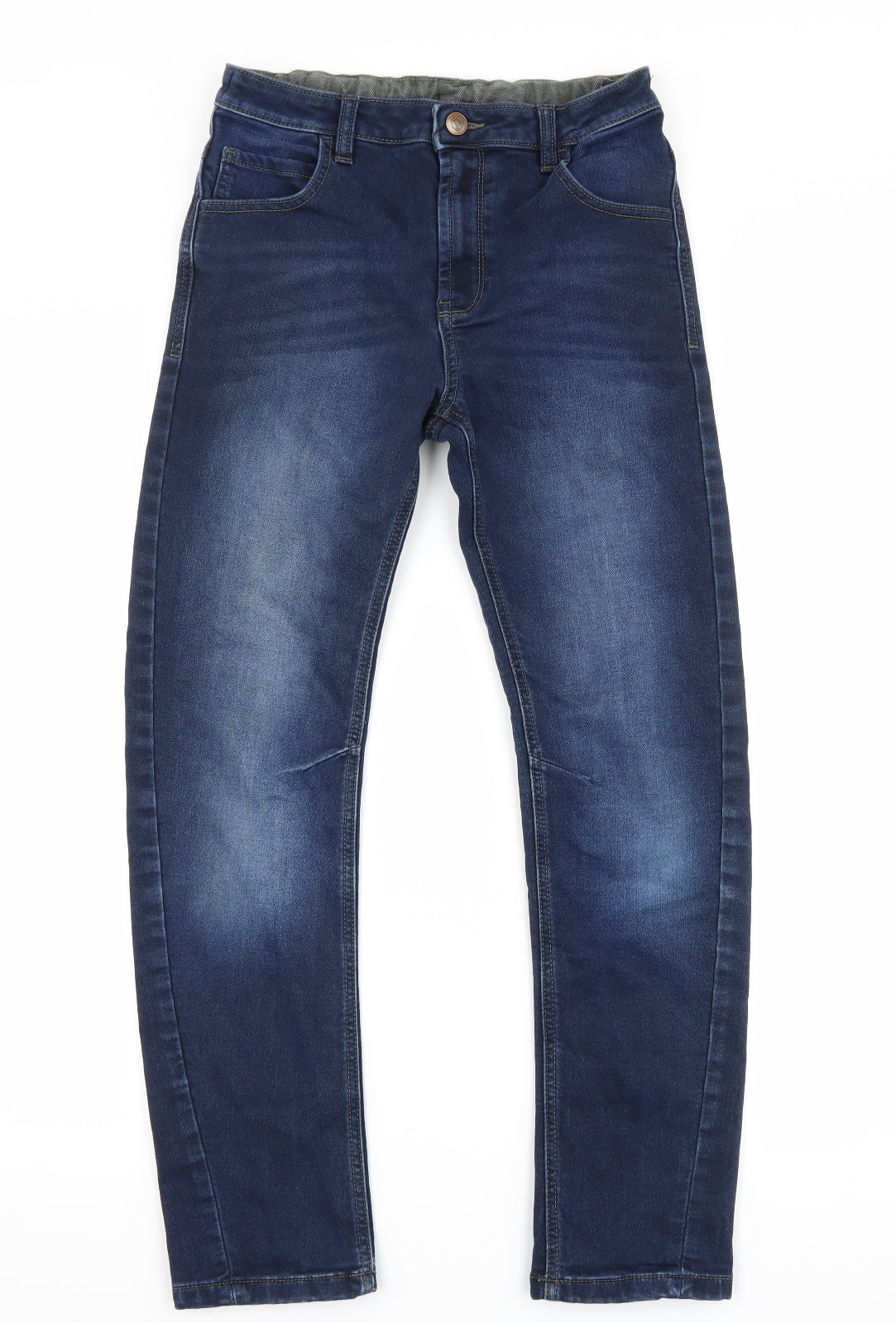 George Boys Blue  Denim Straight Jeans Size 11-12 Years