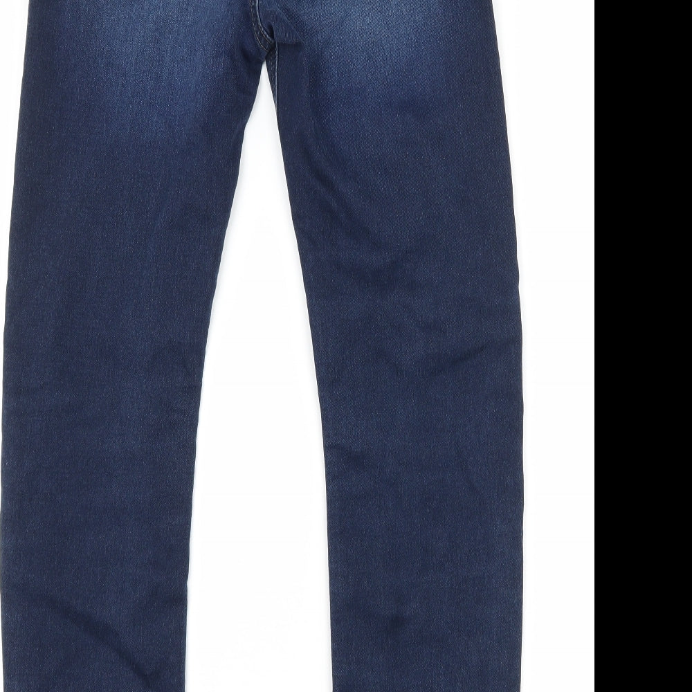 George Boys Blue  Denim Straight Jeans Size 11-12 Years