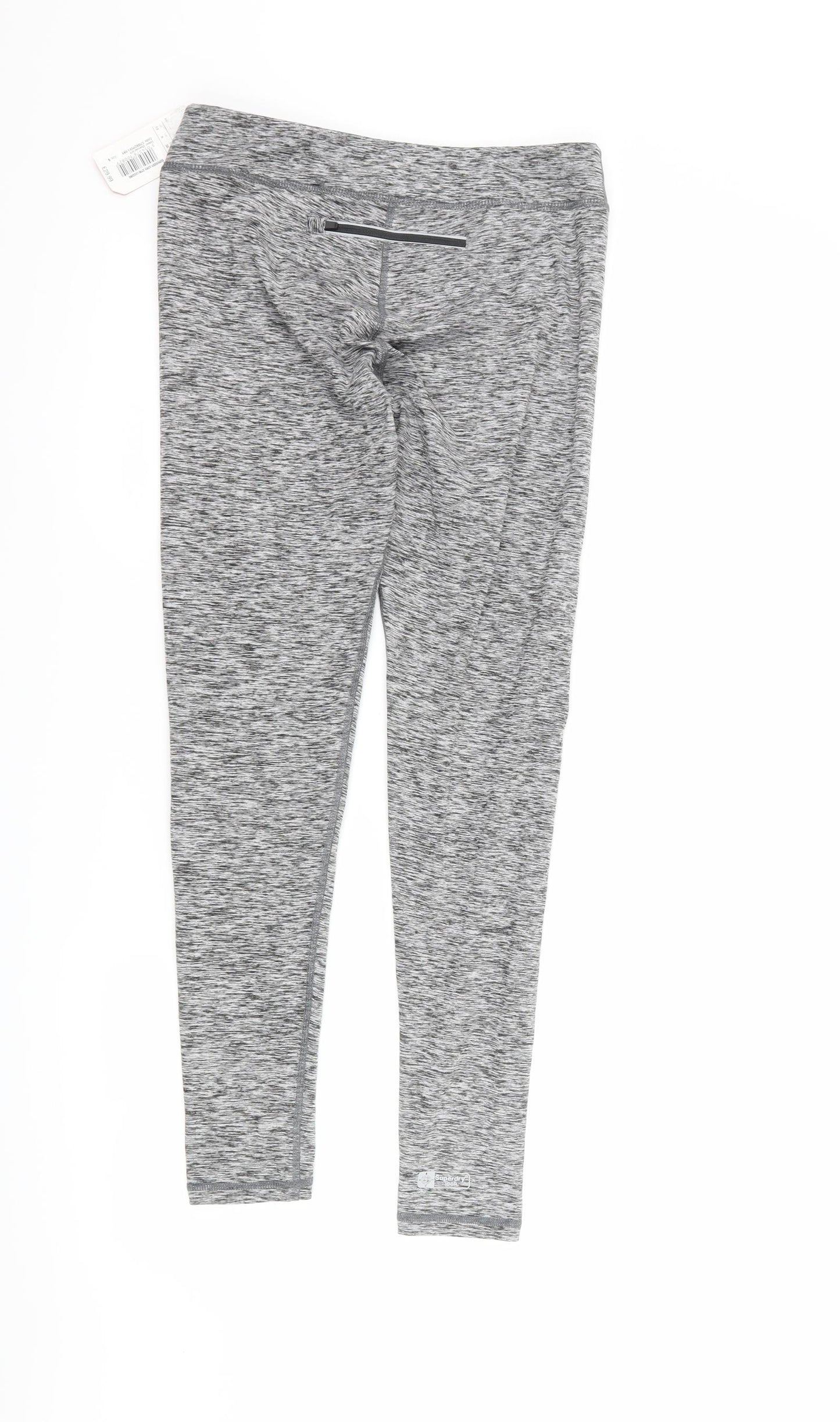 Superdry Womens Grey   Capri Leggings Size 10 L26 in