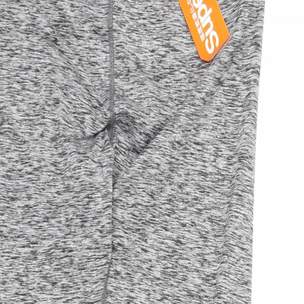 Superdry Womens Grey   Capri Leggings Size 10 L26 in