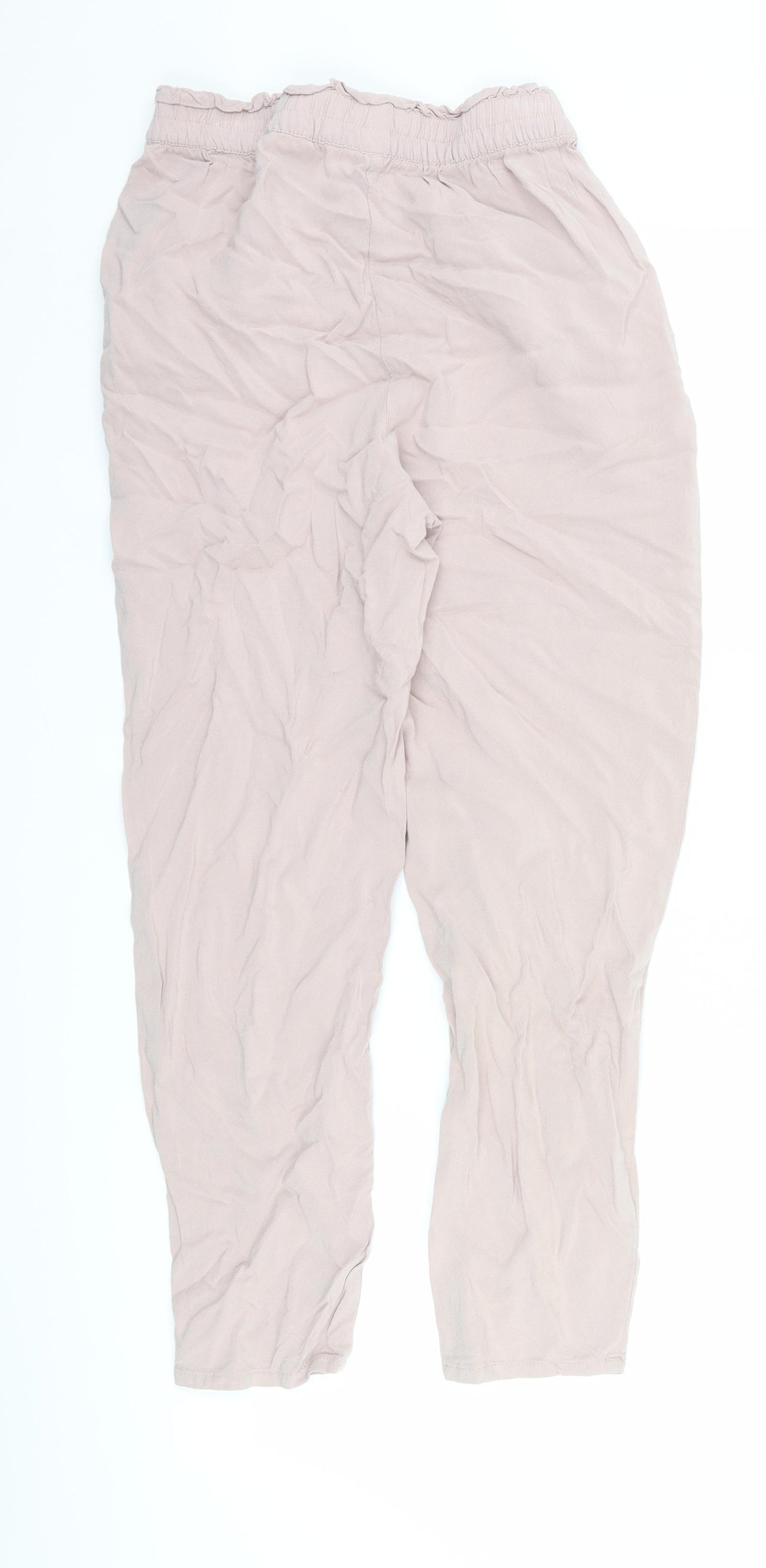 H&M Womens Pink   Trousers  Size 8 L26 in