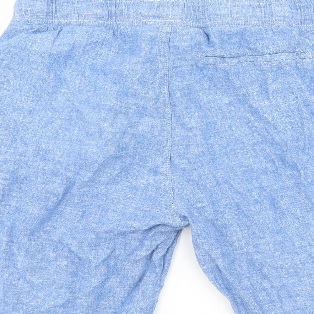 H&M Boys Blue   Bermuda Shorts Size 13-14 Years