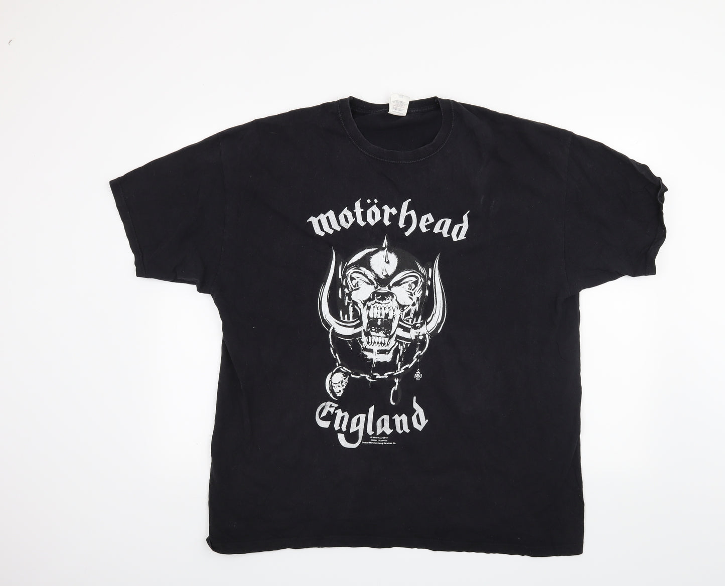 Fruit of the Loom Mens Black    T-Shirt Size 2XL