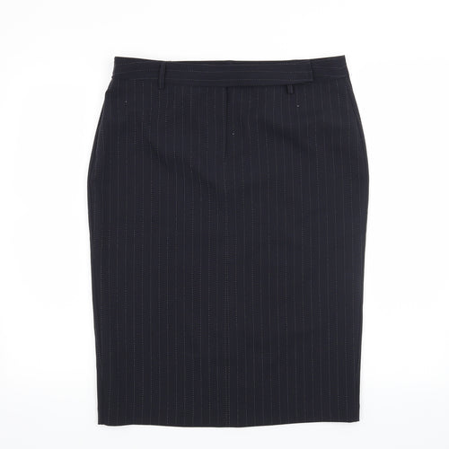 yen  Womens Blue   Straight & Pencil Skirt Size 14