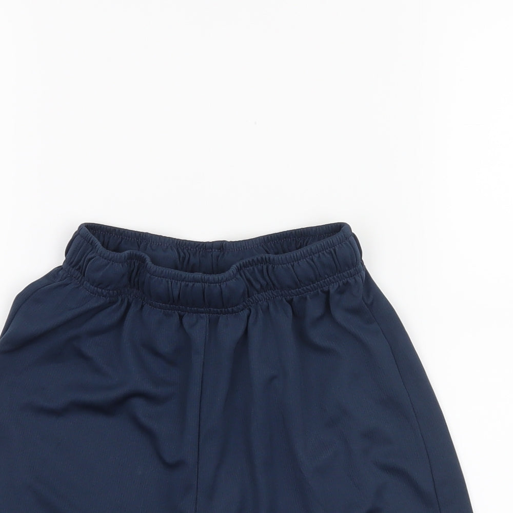 Newcastle United Boys Blue   Sweat Shorts Size 7-8 Years