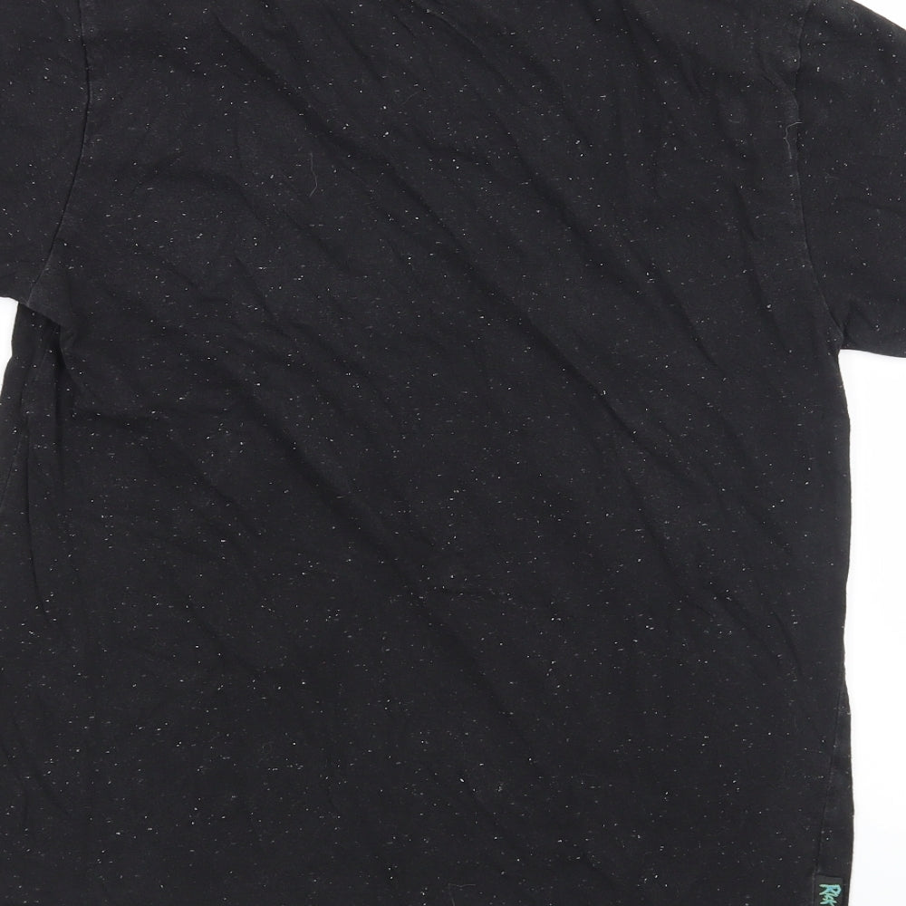 Primark Boys Black   Basic T-Shirt Size S