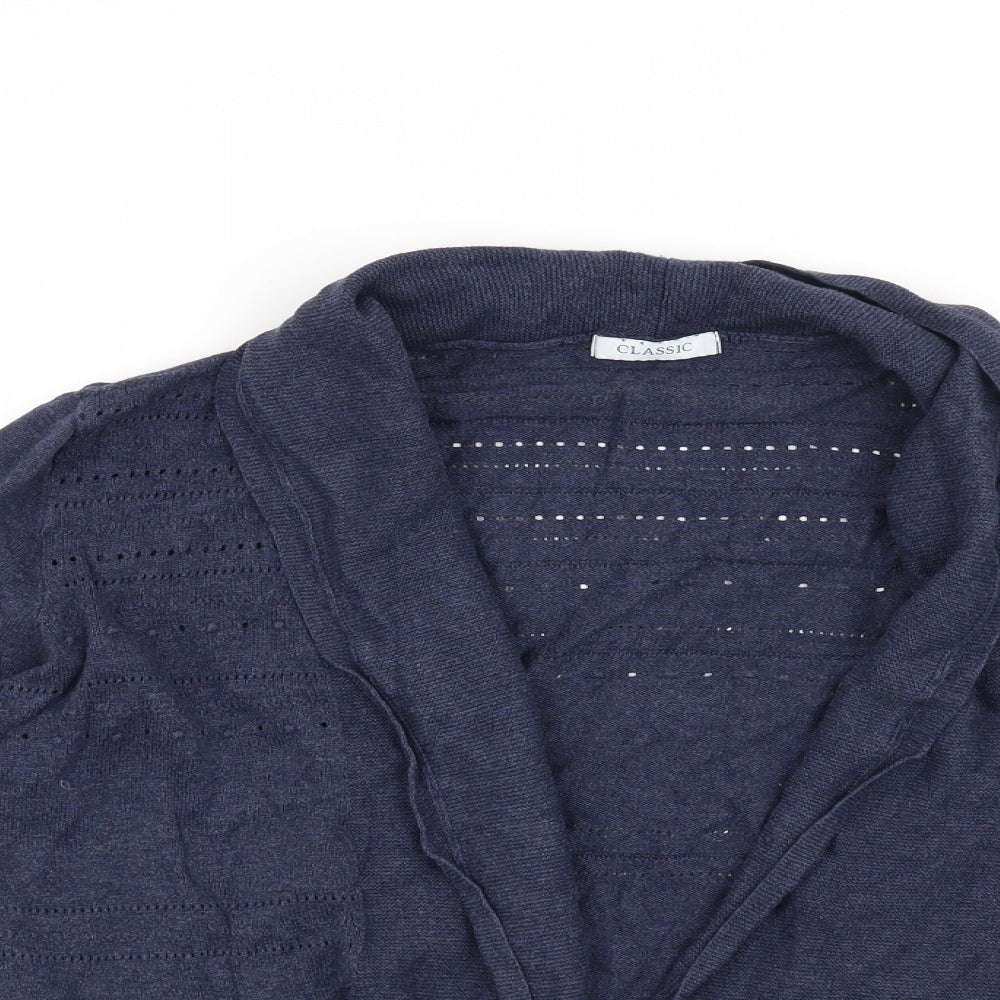 Classic Womens Blue   Cardigan Jumper Size 18