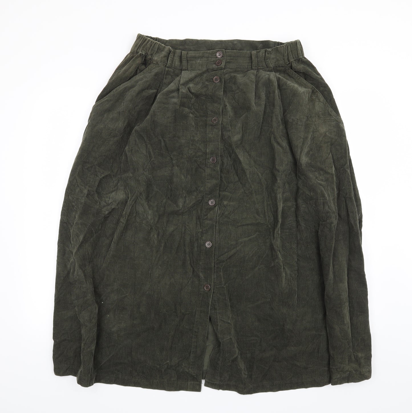 Damart Womens Green   A-Line Skirt Size 18