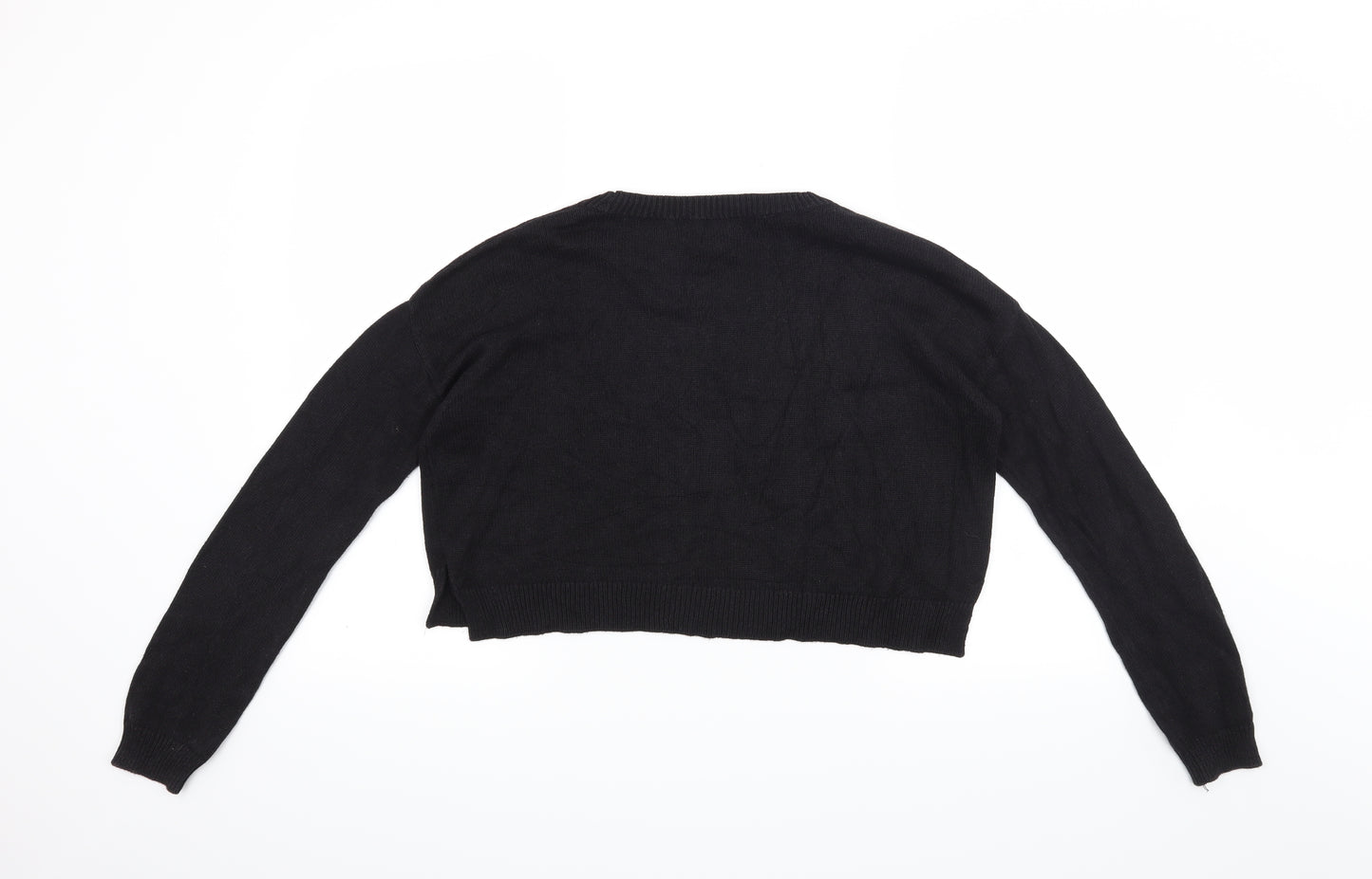 FOREVER 21 Womens Black   Pullover Jumper Size M