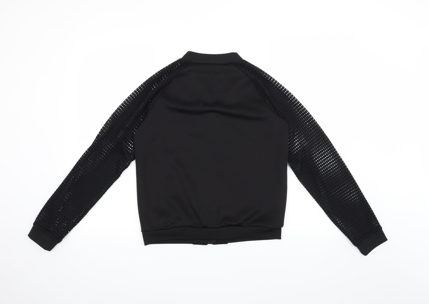 Candy Couture Girls Black   Full Zip Jumper Size 14 Years