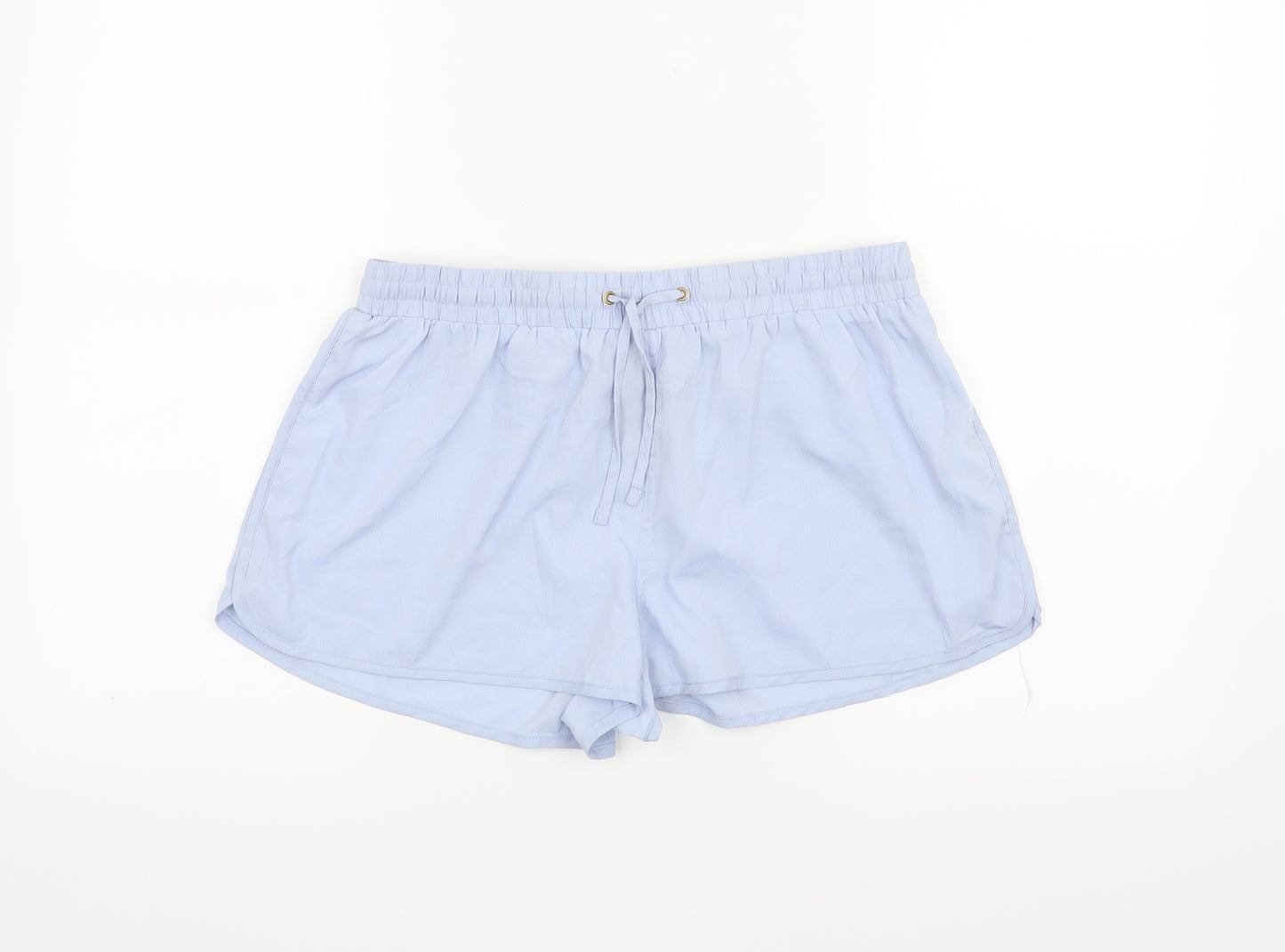 Denim & Co. Womens Blue   Sweat Shorts Size 10