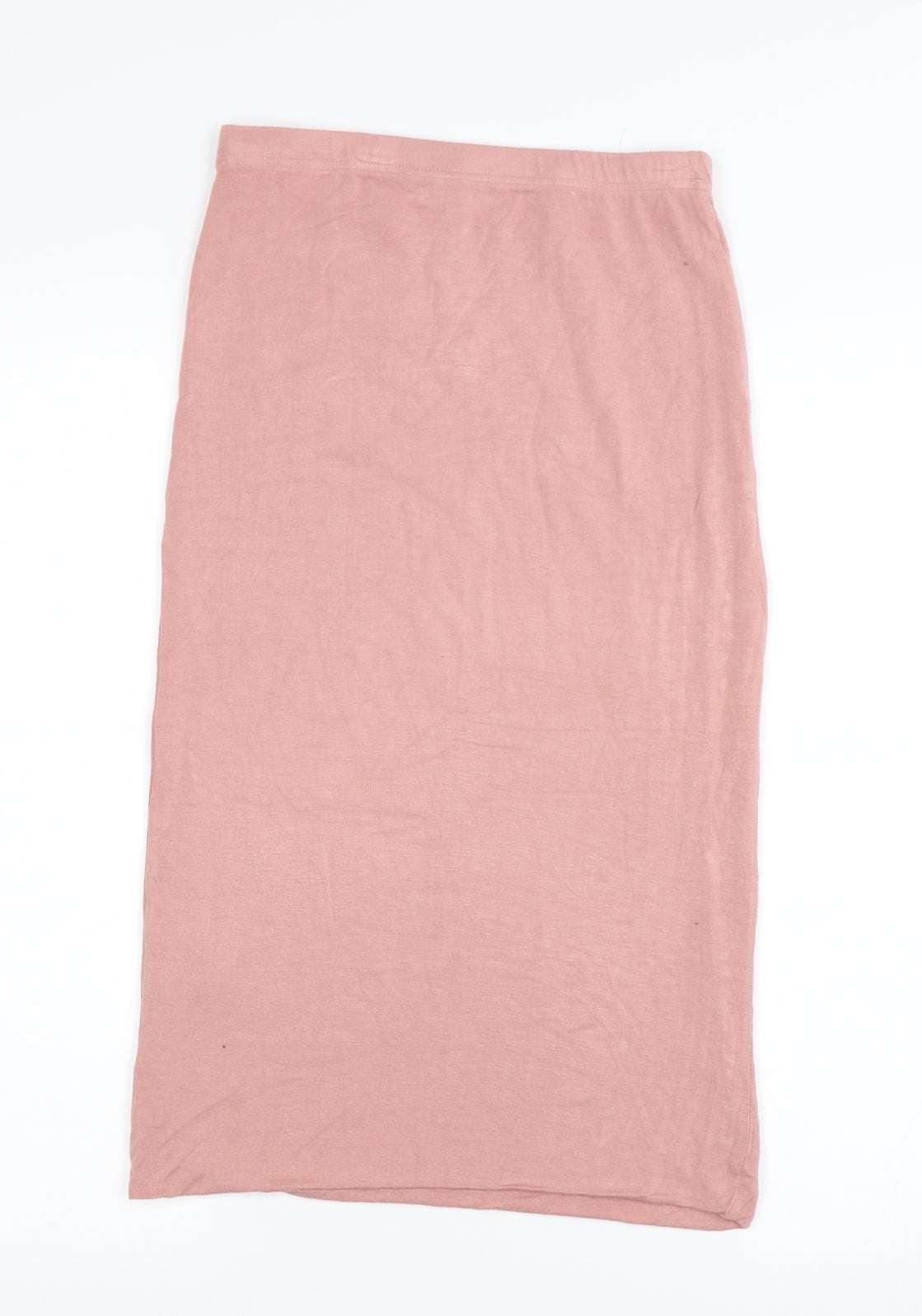 Topshop Womens Pink   Straight & Pencil Skirt Size 10