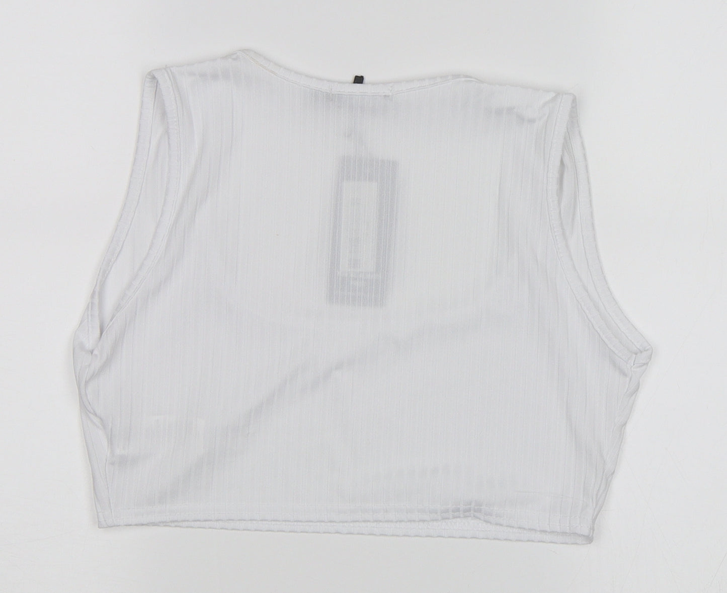 I SAW IT FIRST Womens White   Basic T-Shirt Size 16