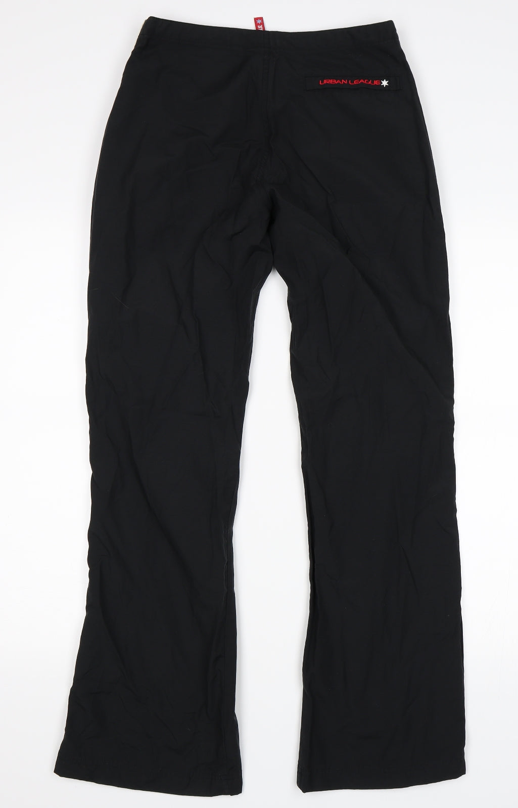 Urban League Womens Black   Cargo Trousers Size 10 L30 in