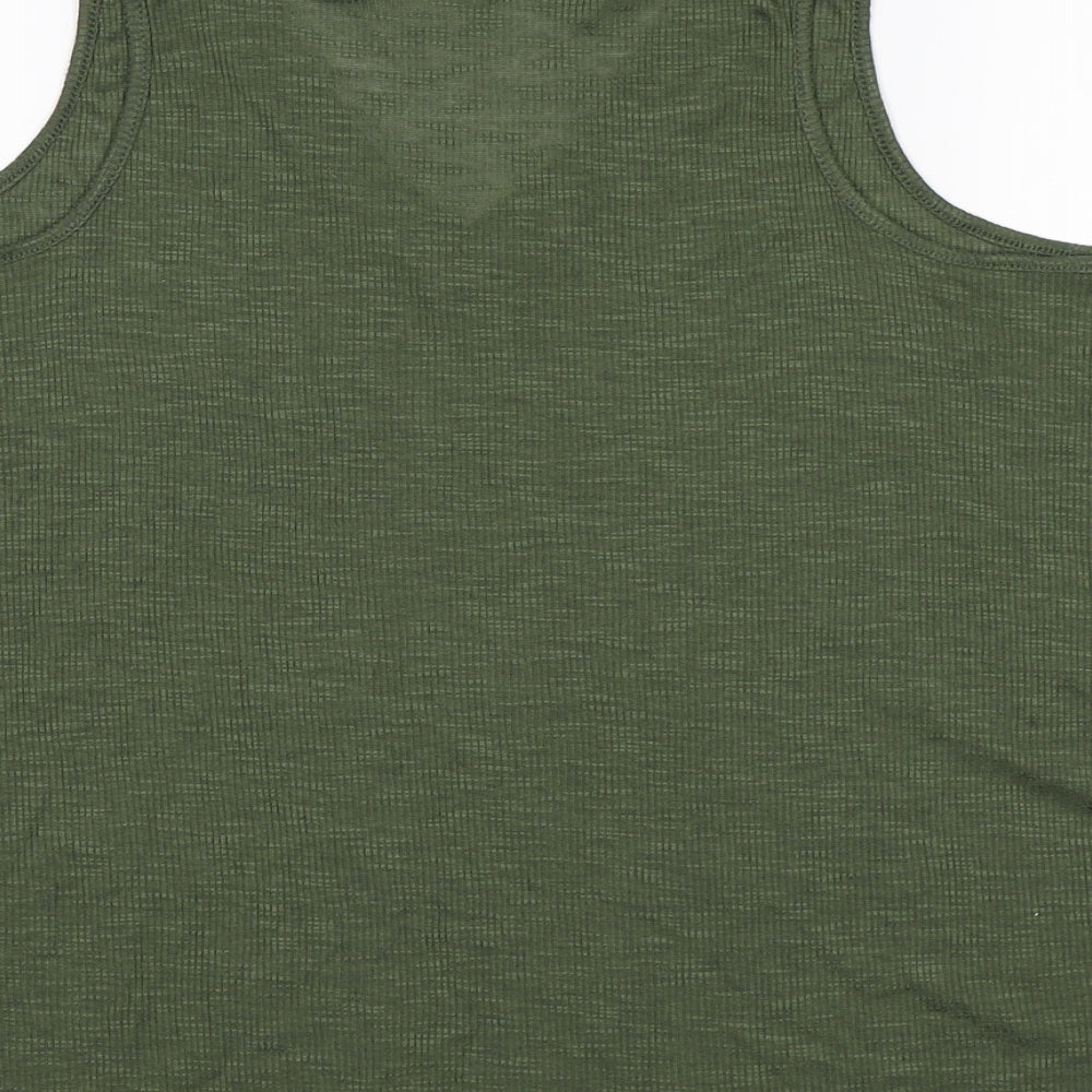 Primark Womens Green   Basic Tank Size 16