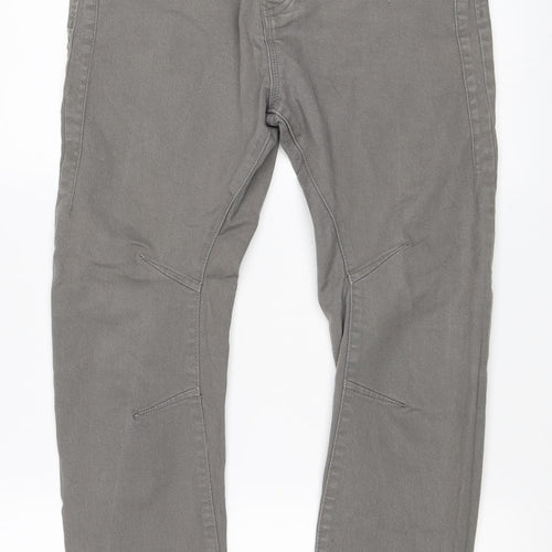 JACK & JONES Mens Grey   Straight Jeans Size 30 in L30 in