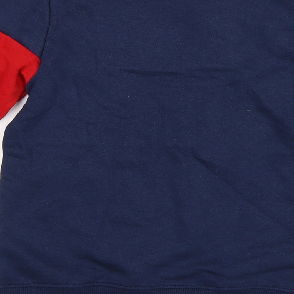 H&M Boys Blue Striped  Basic Polo Size 6 Years