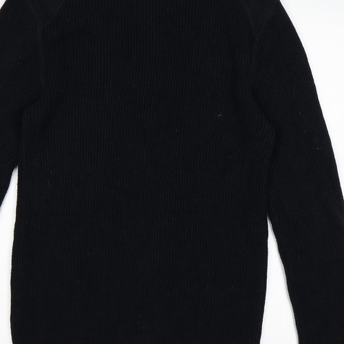 Cedar Wood State Mens Black   Full Zip Sweatshirt Size XL
