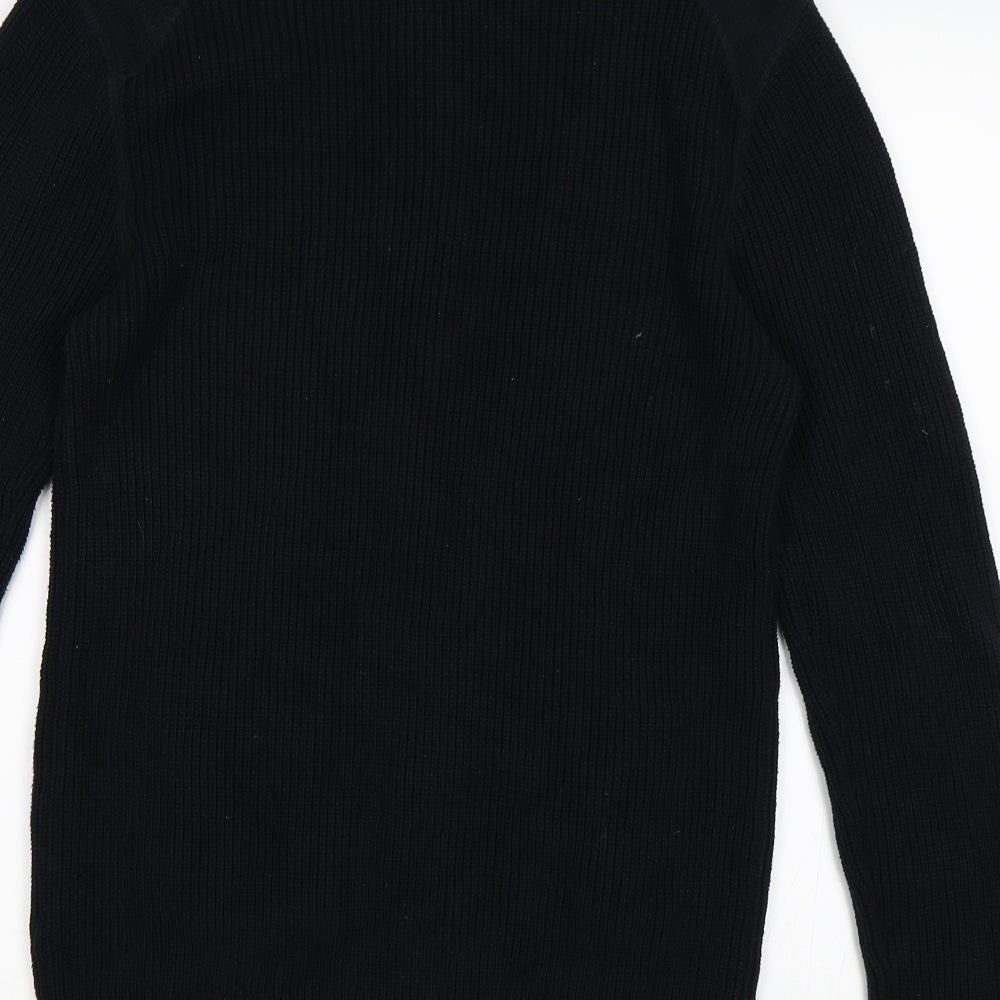 Cedar Wood State Mens Black   Full Zip Sweatshirt Size XL